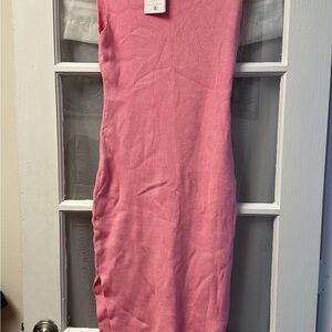 Pink Sleeveless Dress
